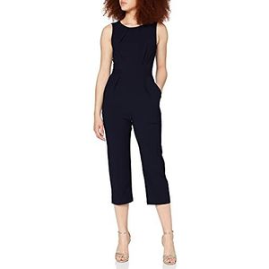 Closet London dames overall zonder mouwen, Blauw (Navy Navy)