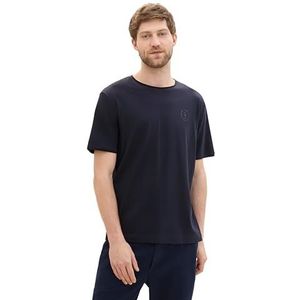 TOM TAILOR 1043717 T-shirt voor heren, 10668 - Sky Captain Blue