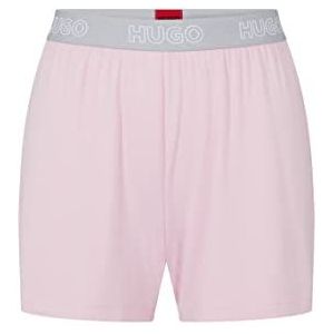 HUGO effen pyjama voor dames, Licht/Pastel Pink682