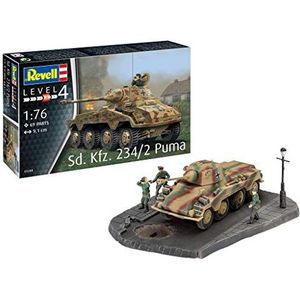 1:76 Revell 03288 Sd.Kfz. 234/2 Puma Plastic Modelbouwpakket