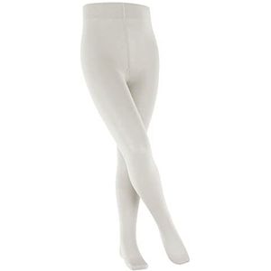 FALKE Cotton Touch panty, uniseks, kinderen, katoen, duurzaam, zwart, wit, meer ondoorzichtige kleuren, effen, voor alle gelegenheden, winter of zomer, middelhoge taille, 1 paar, Wit (Off-White 2040)