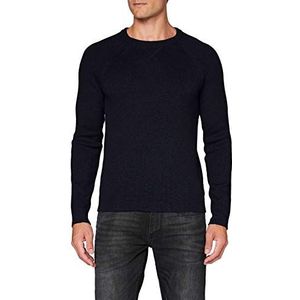 s.Oliver Pullover met lange mouwen voor heren, Donkerblauw