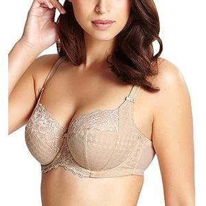 panache - Sportbeha voor dames, sportbeha, Beige (Nude)