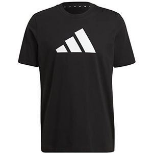 adidas T-shirt voor heren, zwart/Y-3 wit