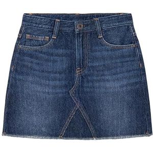 Pepe Jeans Kourtney rok voor meisjes, Blauw (Denim-dr2)