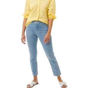 BRAX Style Caro S Denim Ultralichte Jeans voor dames, Gebruikt gebleekt blauw