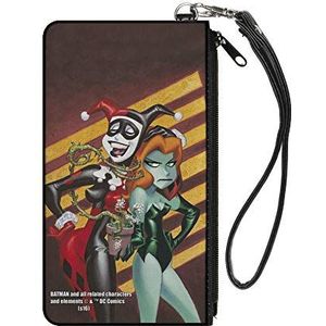 Buckle-Down Harley Quinn Poison Ivy damesportemonnee, Small 16,5 x 8,9 cm, Harley Quinn Poison Ivy, Small 6,5 x 3,5 inch, Classic, harley quinn poison ivy, Small 6.5"" x 3.5"", Klassiek