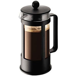 Bodum Kenya koffiezetapparaat voor 3 kopjes, zwart, kunststof, zwart, 3 kopjes, 0,35 l