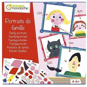 Avenue Mandarine Family portretten, afbeeldingen en stickers, creatief, 4-6 jaar