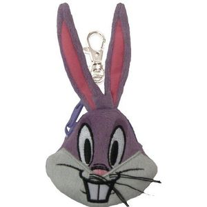 Looney Tunes 233322 - Bugs Bunny Treasure pluche, 7 cm, meerkleurig