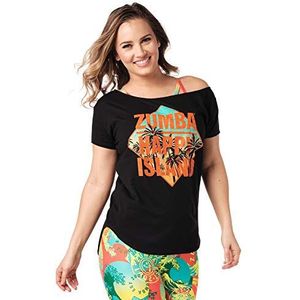 Zumba Lockere Passform Dance Top Modisch Sportoberonderdelen voor dames T-shirt voor dames