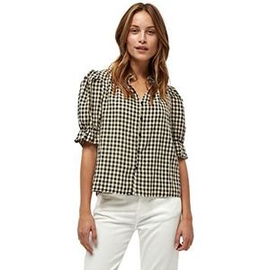 Minus Roka Blouse, 9349 Nomad Sand Checked