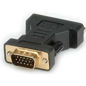 ROLINE adapter | VGA-stekker naar DVI-I-female | M - F converter | Dual-Link