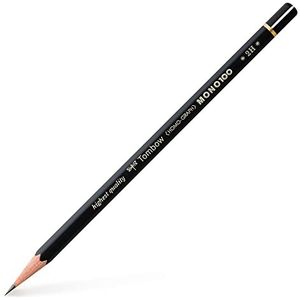 Tombow Mono-100 potlood, grafiet, hardheid 2H