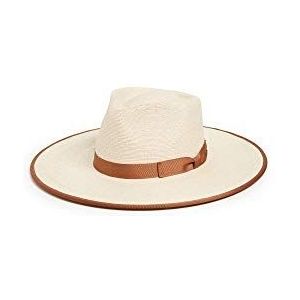 BRIXTON Jo Straw Rancher Cowboyhoed unisex, natuur, XS