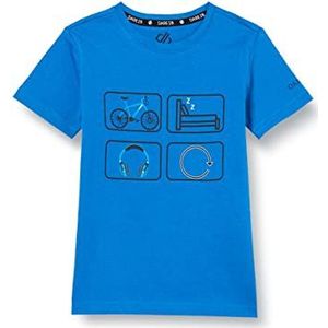 Dare 2b Go Beyond T-shirt voor jongens, blauwe snorkel