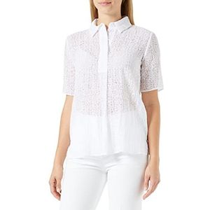 Gerry Weber Edition Blouses voor dames, wit/wit, 44, wit/wit