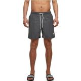 Urban Classics Block heren zwemshort, Bruin