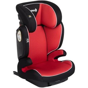 Safety 1st Road Fix Autostoel groep 2/3, ISOFIX, autostoelverhoger, van 3,5 tot 12 jaar, 15-36 kg, Pixel Red (rood)