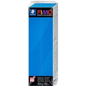 Staedtler FIMO Professional, 8041-300 boetseerklei in zuiver blauw, voor specialisten en experts, 454 gram brood