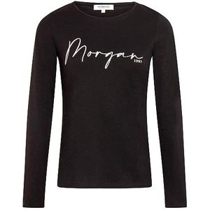 Morgan 232-tbrando T-shirt voor dames (1 stuk), zwart.