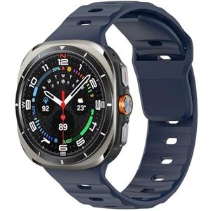 Siliconen reservearmband voor Samsung Galaxy Watch 7 Ultra 47 mm, Galaxy Watch Ultra 22 mm, compatibel met Samsung Galaxy Watch Ultra 47 mm LTE