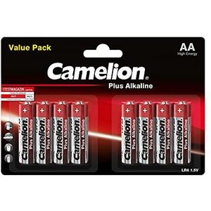 Camelion 11044806 - Plus alkaline batterijen LR6/AA/Mignon, 8