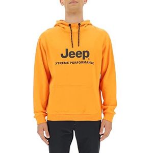 Jeep Xp Xtreme Performance Jx223a Hoodie met oversized print, lange gebreide hoodie voor heren