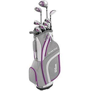 Wilson Amazon Exclusive Golf WGG157555 golfset, dames, wit, grijs, paars, rechterhand