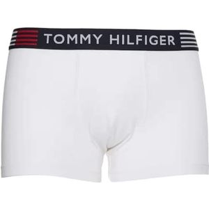 Tommy Hilfiger Herenshirt, PVC, klassiek, wit, S, PVC Classic White