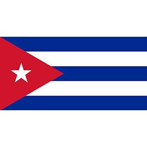 1,5 x 0,9 m Cuba nationale vlag, sportevenementen, pub, barbecue, decoraties voor het wereldkampioenschap sport 2023, fan standaard banner, tafelhoes