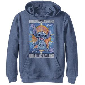 Disney Lilo & Stitch Stitch Tarot YTH Hoodie Oxford marineblauw 12/13, marineblauw, XL, Navy Blauw