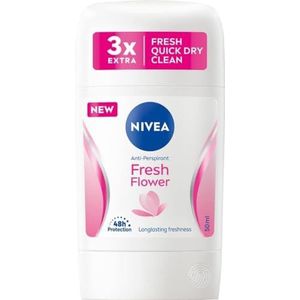 NIVEA Fresh Flower 48 H Antisudorifique Stick pour Femme 50 ml