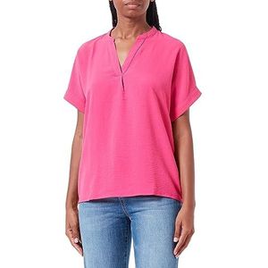 Vero Moda Dames Vminge SS Top Wvn Ga Top, Fuchsia