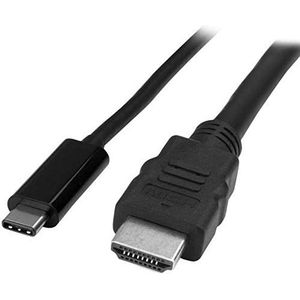 StarTech.com CDP2HD2MBNL adapterkabel USB-C naar HDMI 4K 30Hz zwart