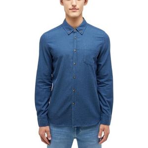 MUSTANG Stijl Rawlins Herenhemd, Dress Blues 5334, M
