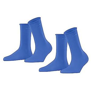 ESPRIT 2 paar damespantoffels, blauw (Deep Blue 6046)