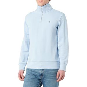 GANT Reg Shield Half Zip Sweatshirt Trainingspak voor heren, Fresh Blue.