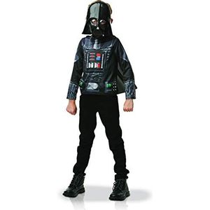 RUBIE'S - Officiële Star Wars – klassieke Darth Vader + masker – eenheidsmaat 5-8 jaar