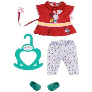 BABY born Little Sportieve Outfit Rood - Poppenkleding 36 cm