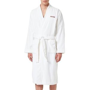 HUGO Terry Gown DRESSING GOWN heren, wit 100