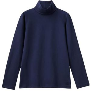 United Colors of Benetton T-shirt M/L 3p4zc202n T-shirt voor meisjes (1 stuk), Blu Scuro 252