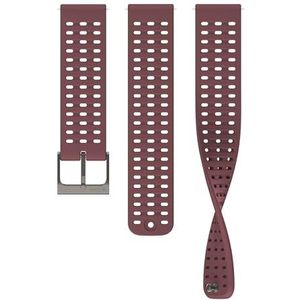 Suunto 22 ATH2 siliconen bandjes Dark Ruby S + M