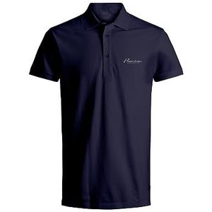 JACK & JONES Jprblabooster Ss Polo Jun23 Poloshirt voor heren, marineblauw blazer