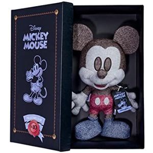 Simba 6315870309 Disney Mickey Mouse Jean, oktober editie, exclusief Amazon, pluche figuur 35 cm, geschenkdoos, gelimiteerde editie verzamelaar