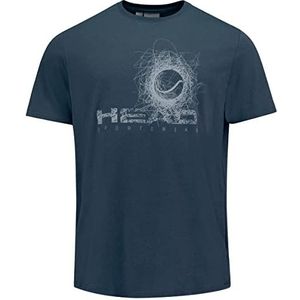 Head Vision-T-shirt unisexe pour enfants, bleu marine, 128