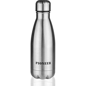 Pioneer PVB500 BPA-vrije thermosfles van roestvrij staal 18/10 - 500 ml, zilverkleurig, 500 milliliter
