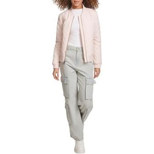Levi's Damesjas, Diamond Quilted Bomber, Peach Blush, S, Perzik Bloem Blush, S