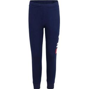 FILA Balboa Classic Logo Vrijetijdsbroek voor kinderen, uniseks, middeleeuws blauw, 110-116, Middeleeuws blauw