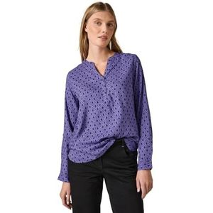 Cecil B345021 Bedrukte damesblouse, Wilde lila